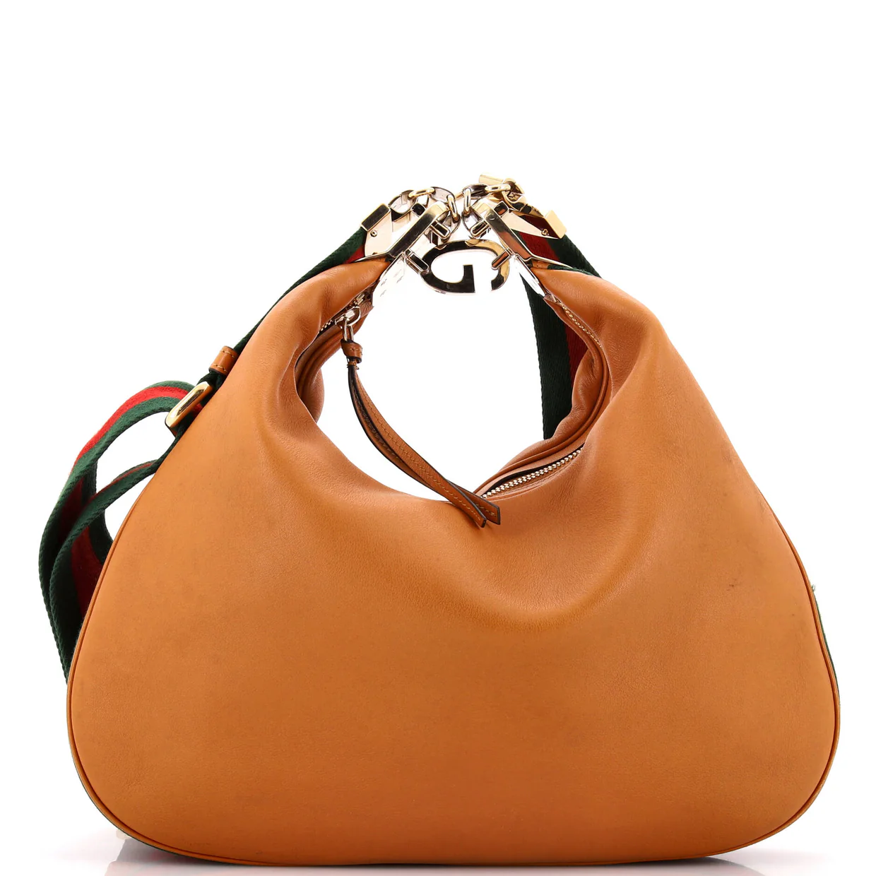 Attache Shoulder Bag Leather Medium - Deep Luxury