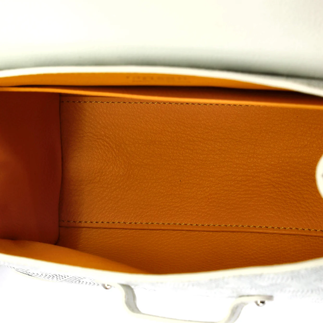 Saigon Top Handle Bag Coated Canvas with Leather Mini - Deep Luxury