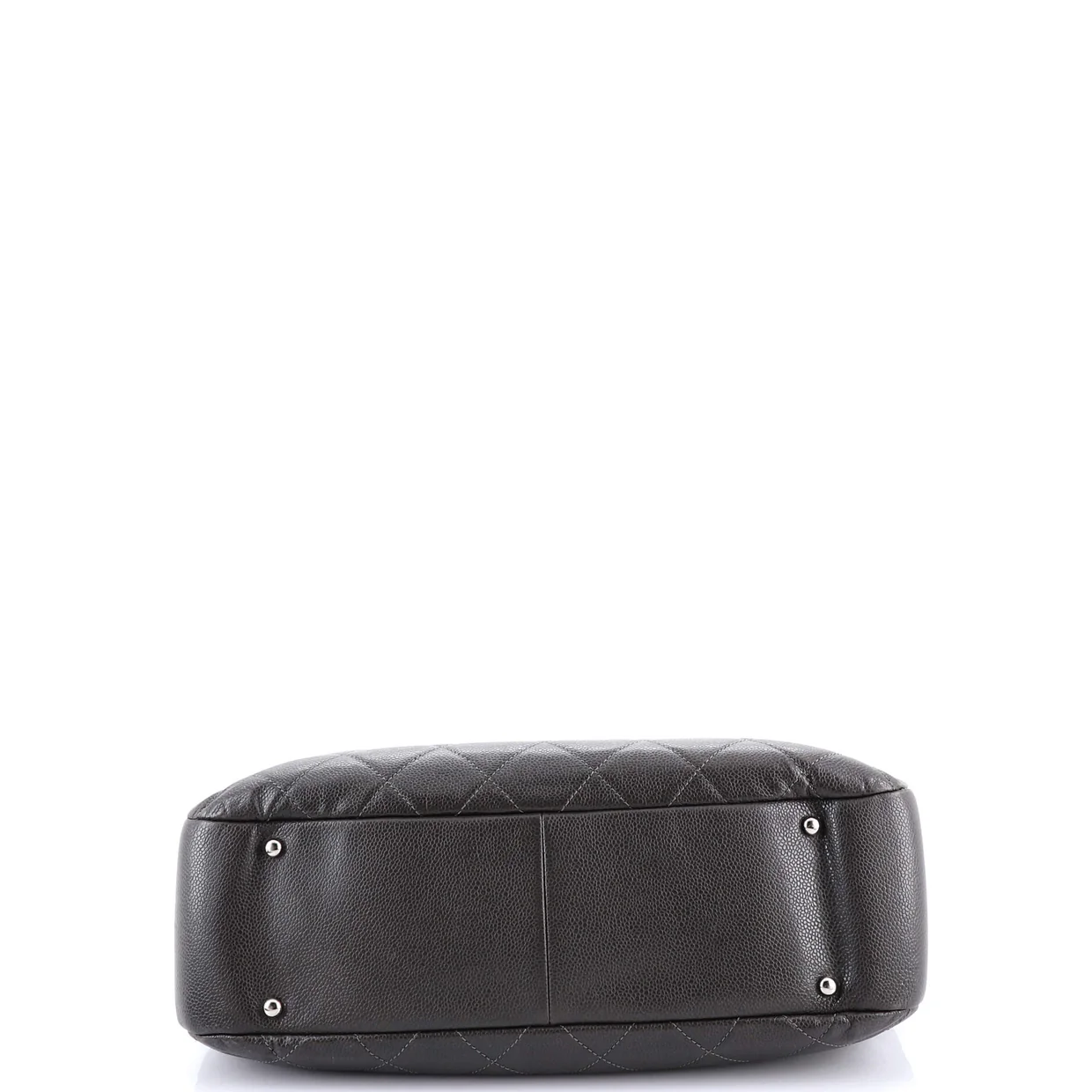 Timeless CC Soft Tote Quilted Caviar Large - Deep Luxury