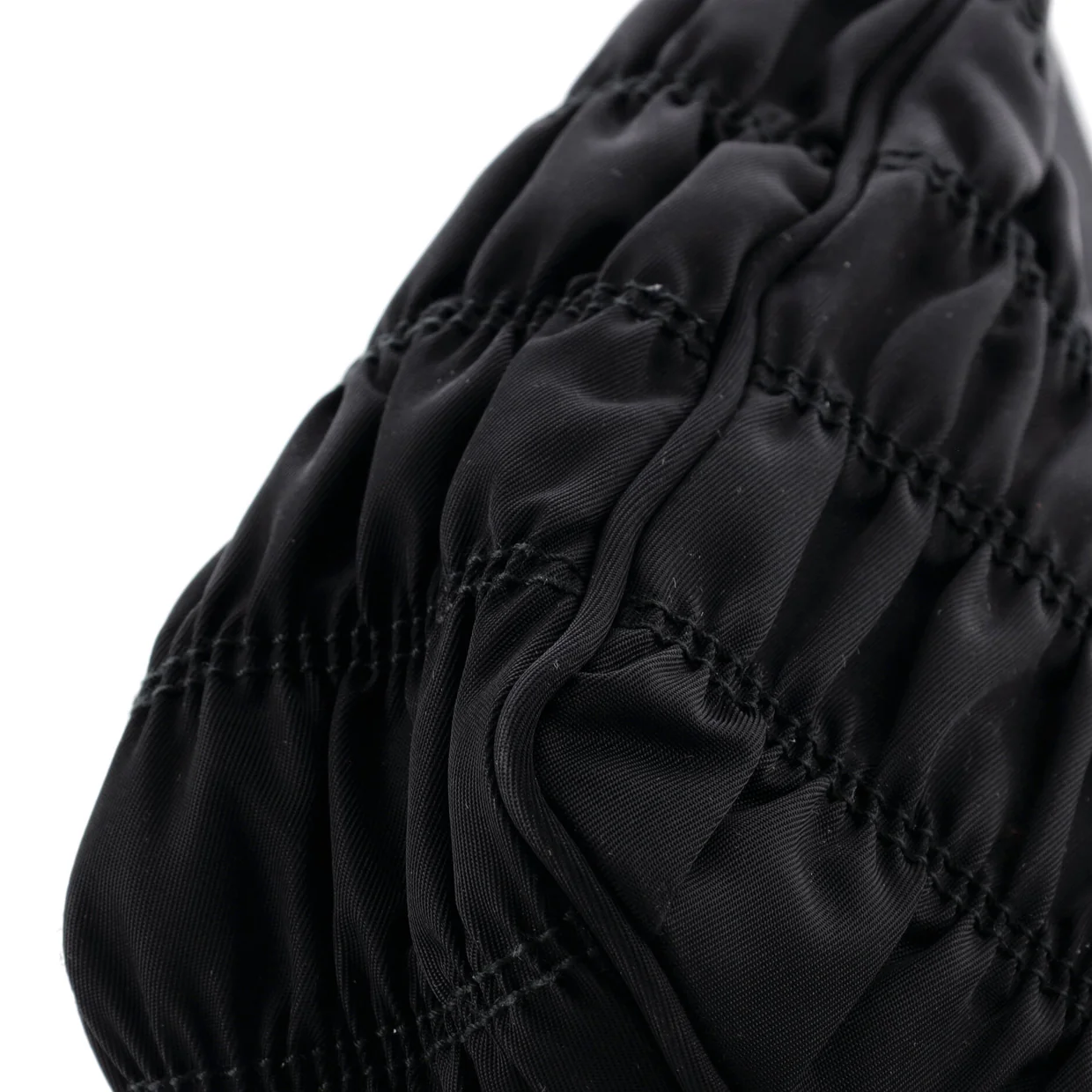 Hobo Tessuto Gaufre with Saffiano Mini - Deep Luxury