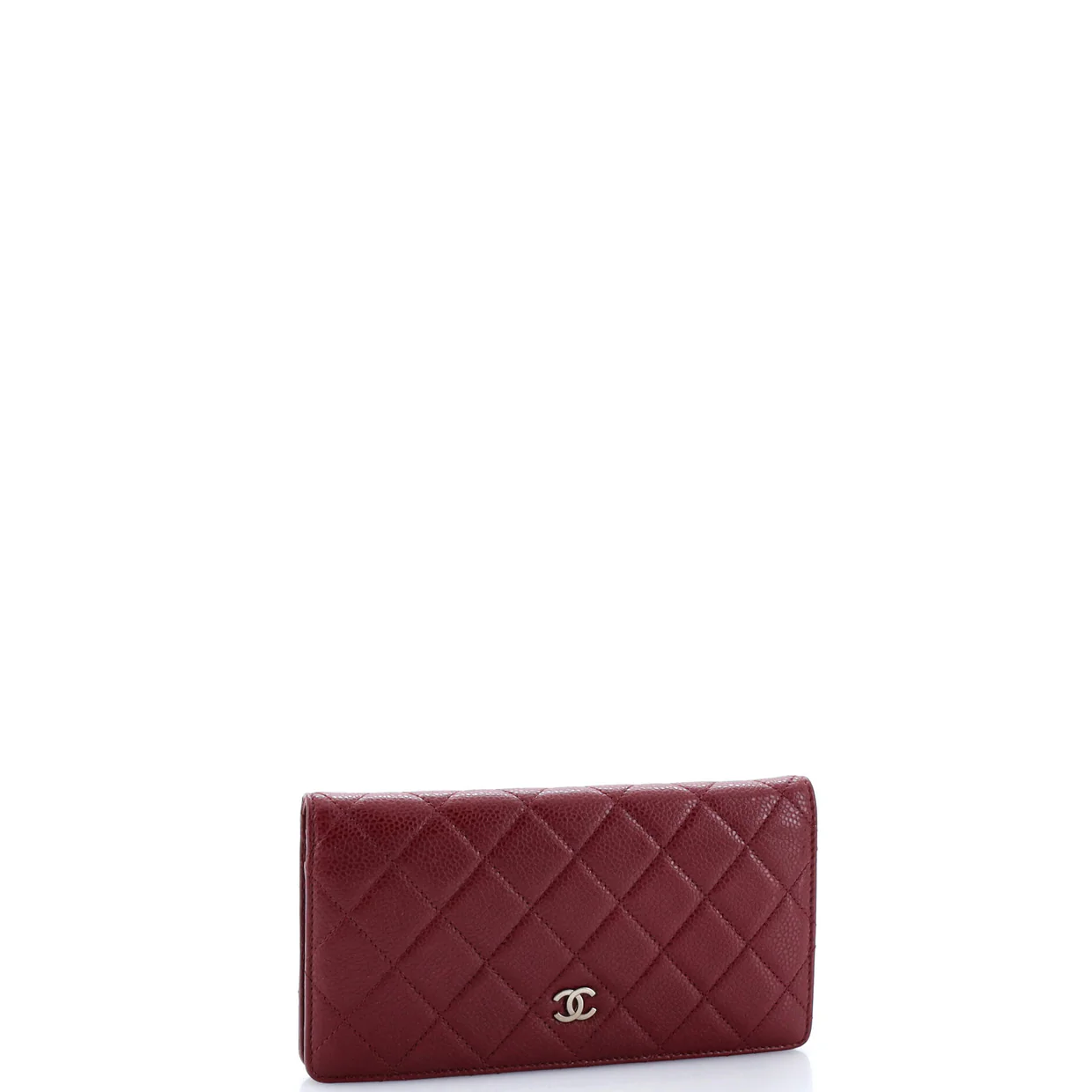 L-Yen Wallet Quilted Caviar - Deep Luxury