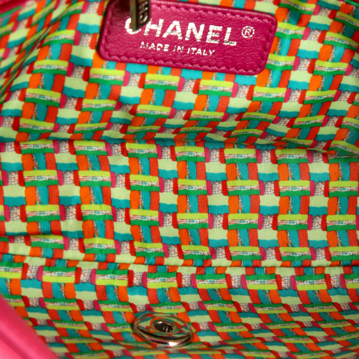 Coco Rain Flap Bag Quilted Rubberized Lambskin Medium - Deep Luxury