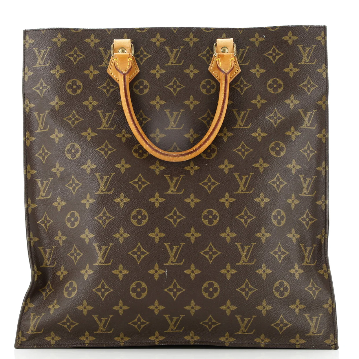 Vintage Sac Plat Bag Monogram Canvas - Deep Luxury