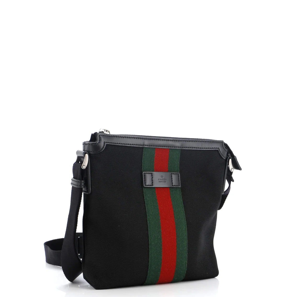 Web Messenger Bag Techno Canvas Small - Deep Luxury