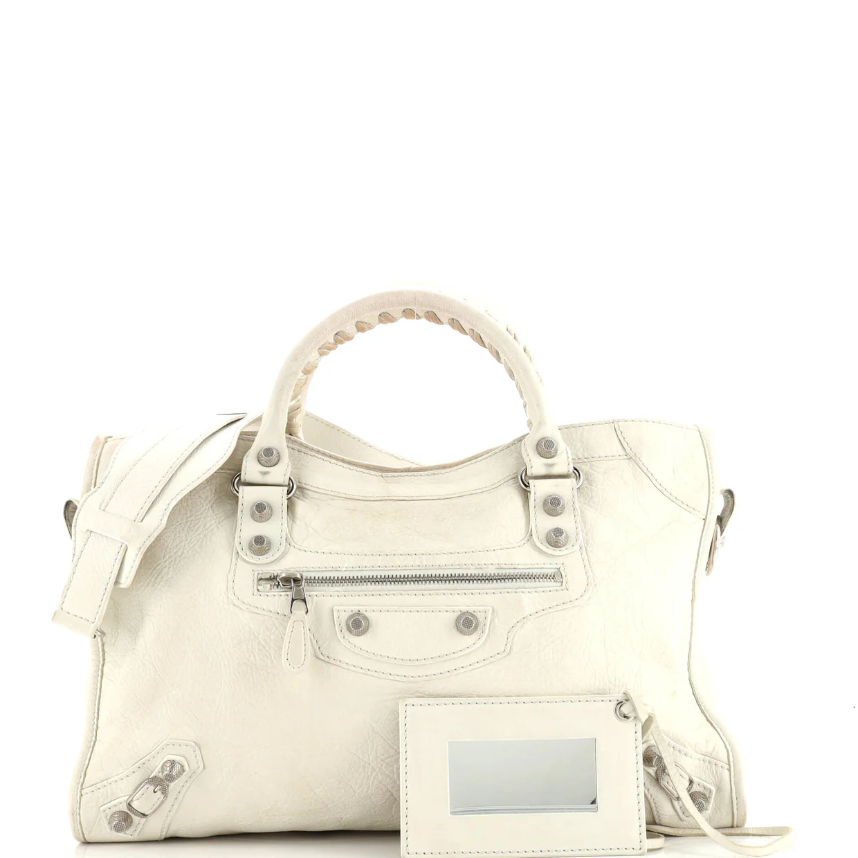 City Classic Studs Bag Leather Small - Deep Luxury