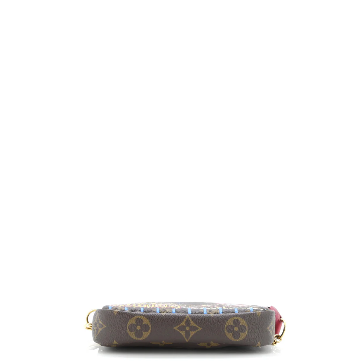 Pochette Accessoires Limited Edition Vivienne Xmas Monogram Canvas Mini - Deep Luxury