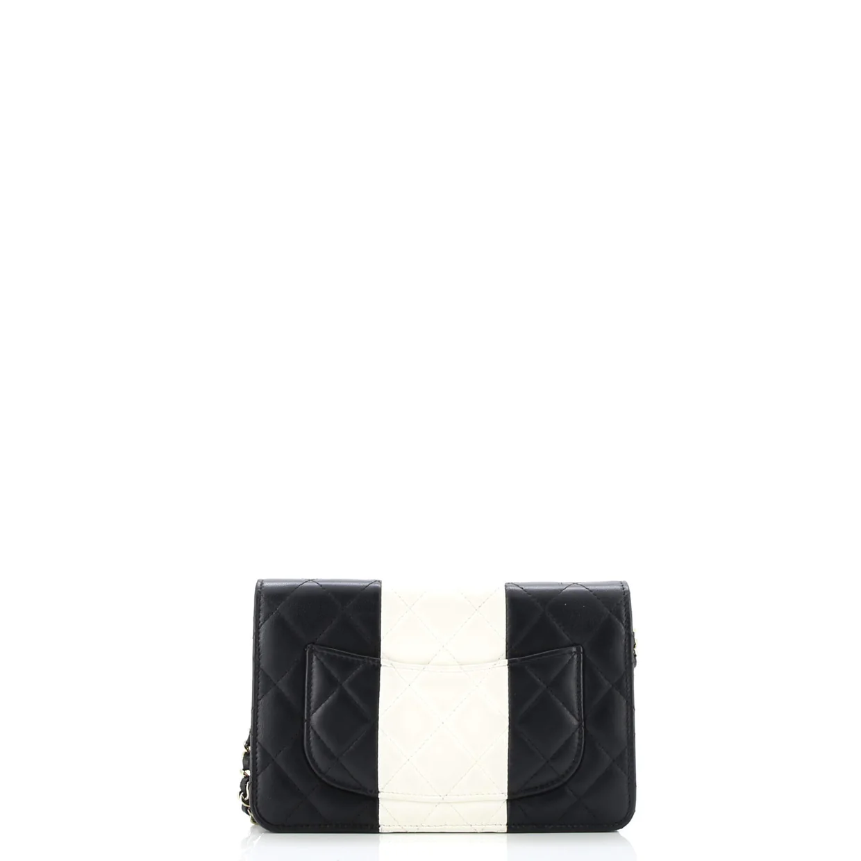 Wallet on Chain Quilted Lambskin - Deep Luxury