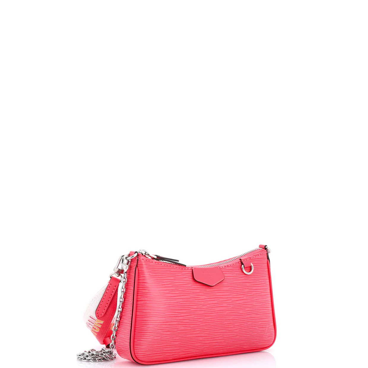 Easy Pouch on Strap Epi Leather with Canvas - Deep Luxury