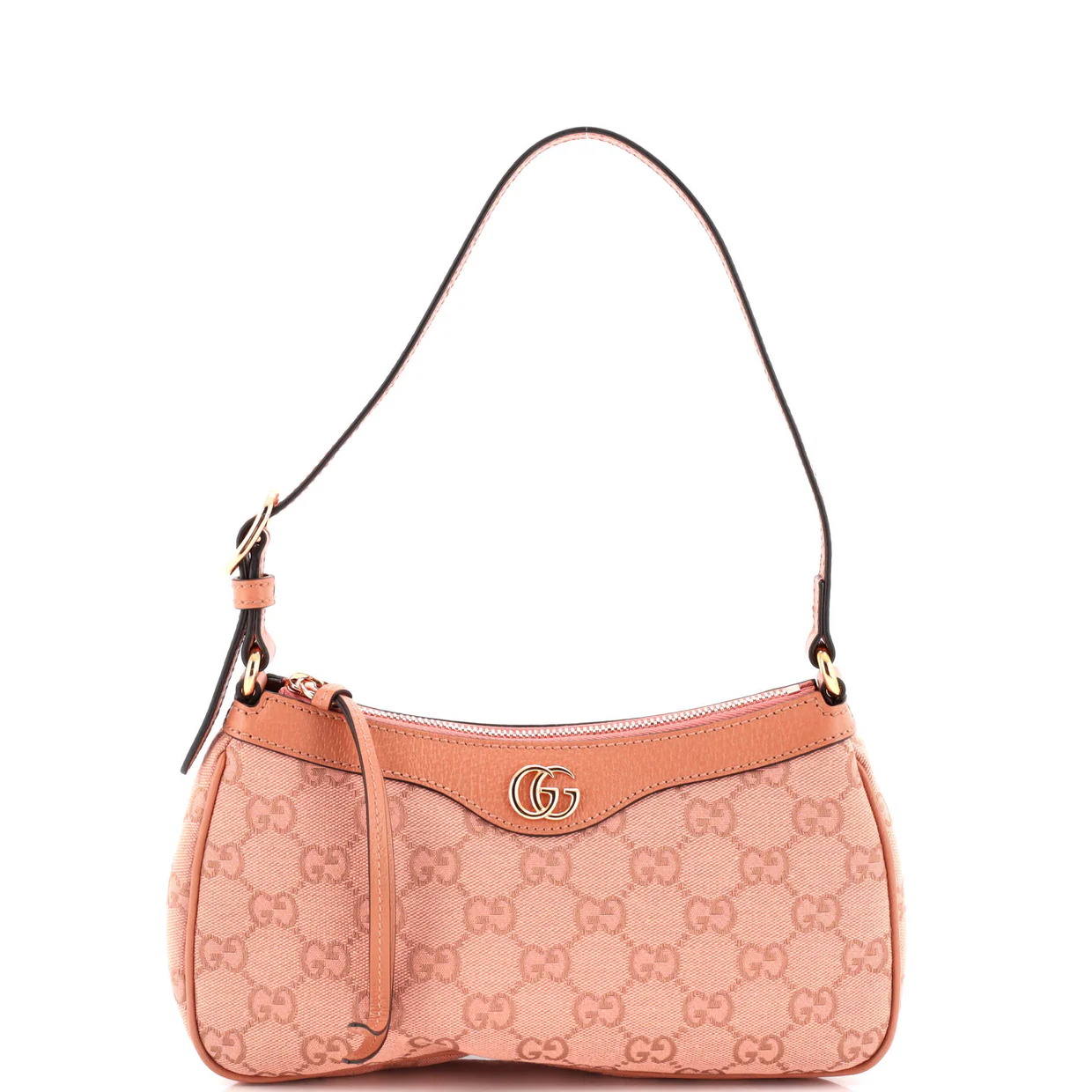 Ophidia Zip Pochette Shoulder Bag GG Canvas Small - Deep Luxury