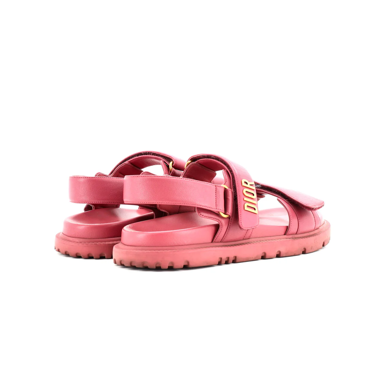 Women's DiorAct Sandals Leather - Deep Luxury