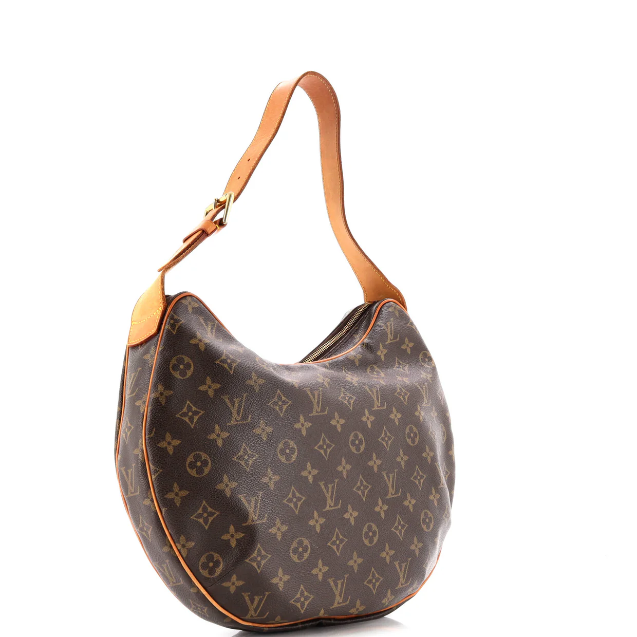 Croissant Handbag Monogram Canvas GM - Deep Luxury