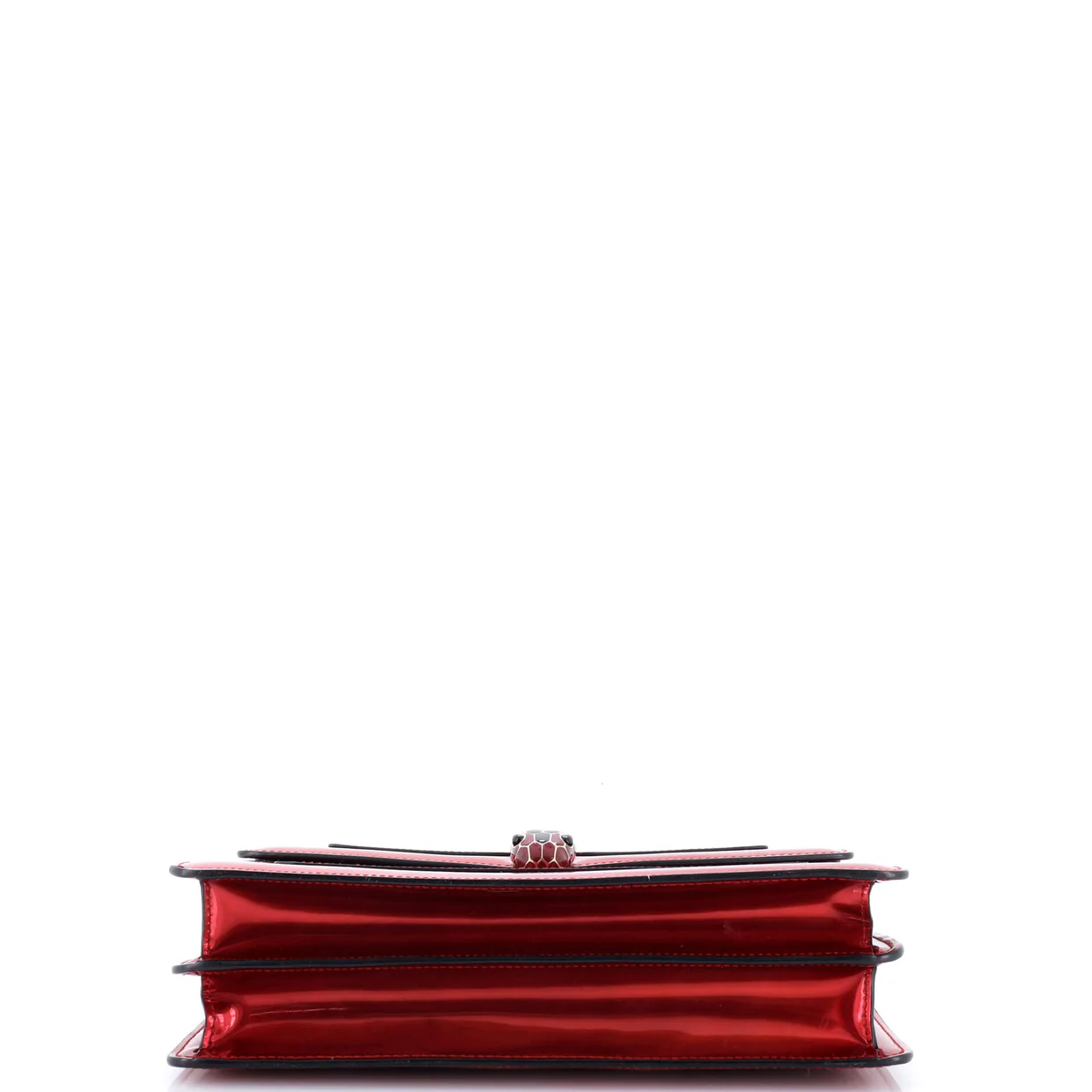 Serpenti Forever Shoulder Bag Metallic Leather Medium - Deep Luxury