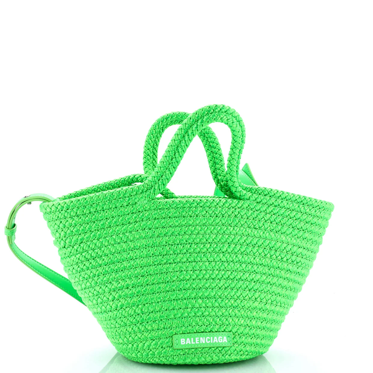 Ibiza Basket Tote Nylon Cord Small - Deep Luxury