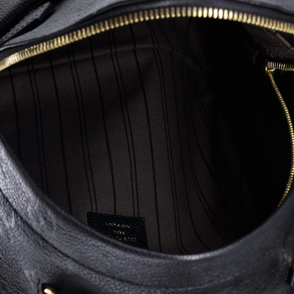 Sorbonne Backpack Monogram Empreinte Leather - Deep Luxury