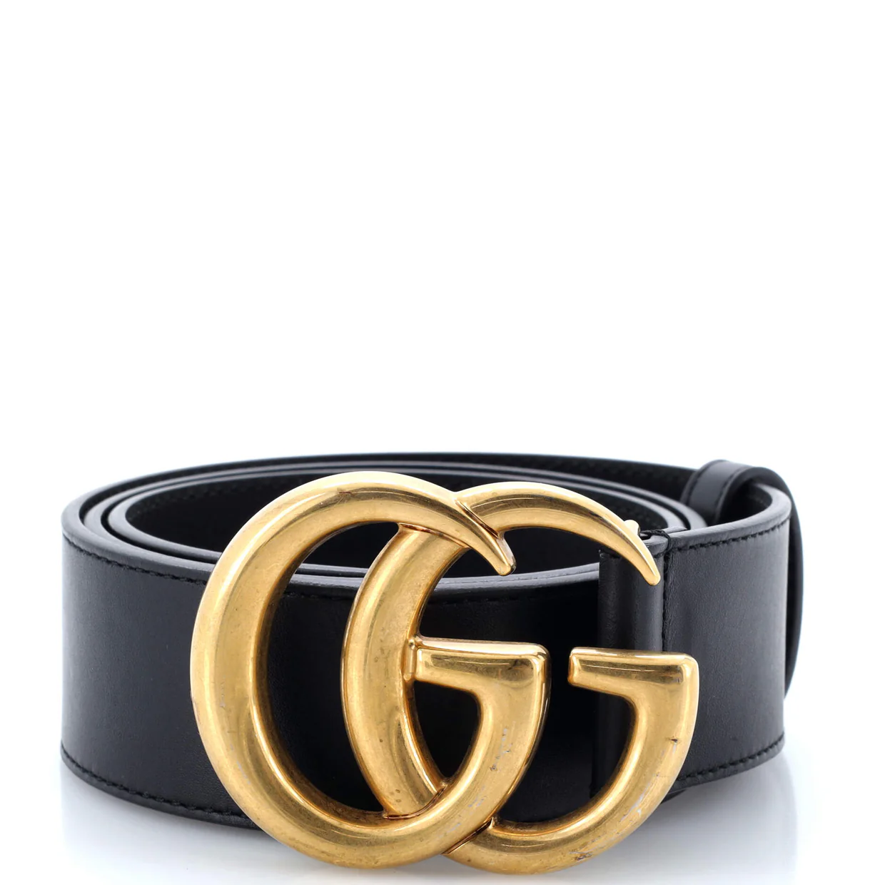GG Marmont Belt Leather Wide 100 - Deep Luxury