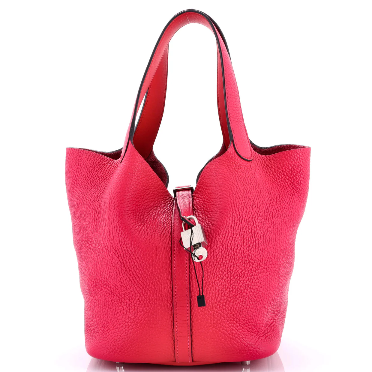 Eclat Picotin Lock Bag Clemence with Swift MM - Deep Luxury
