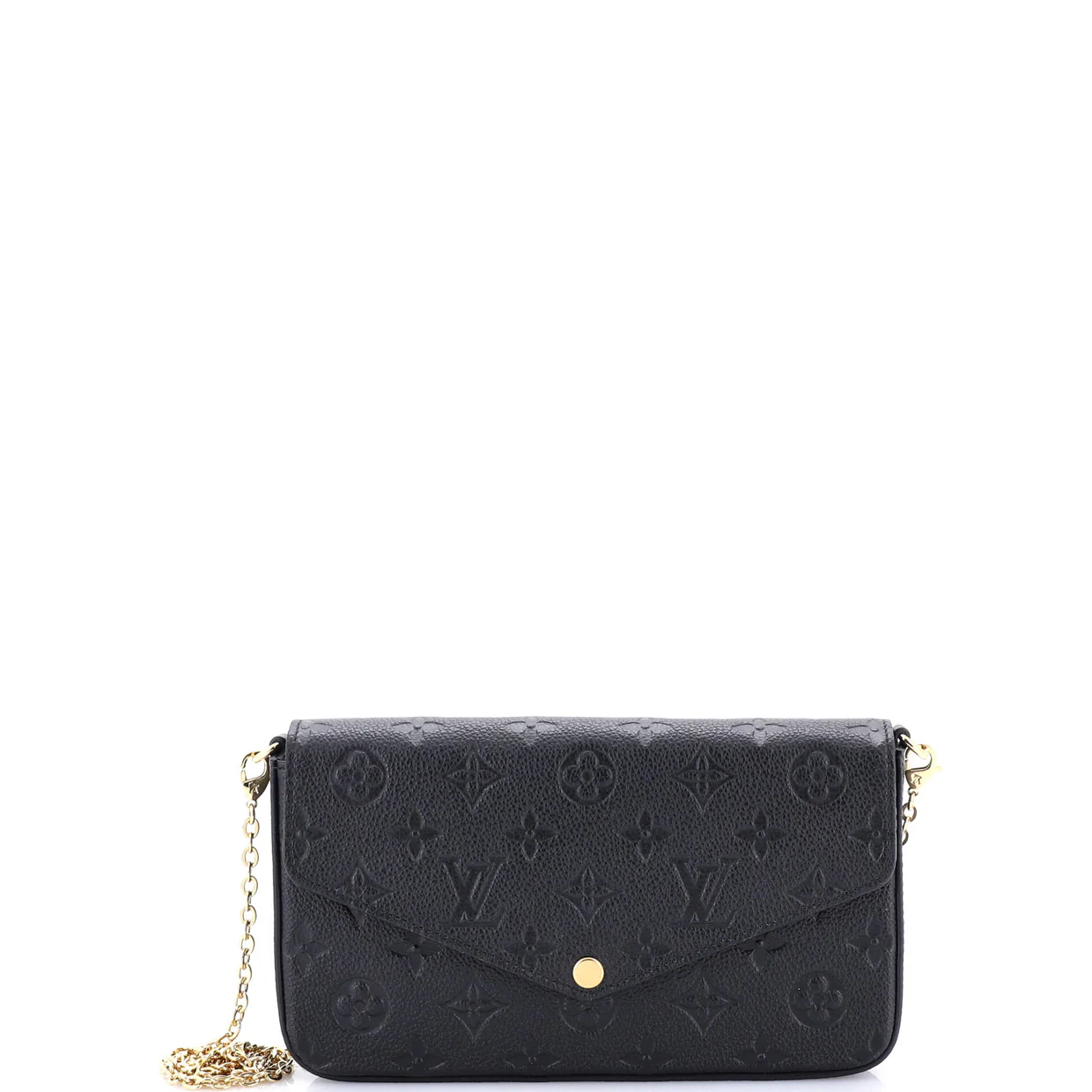 Felicie Pochette Monogram Empreinte Leather - Deep Luxury