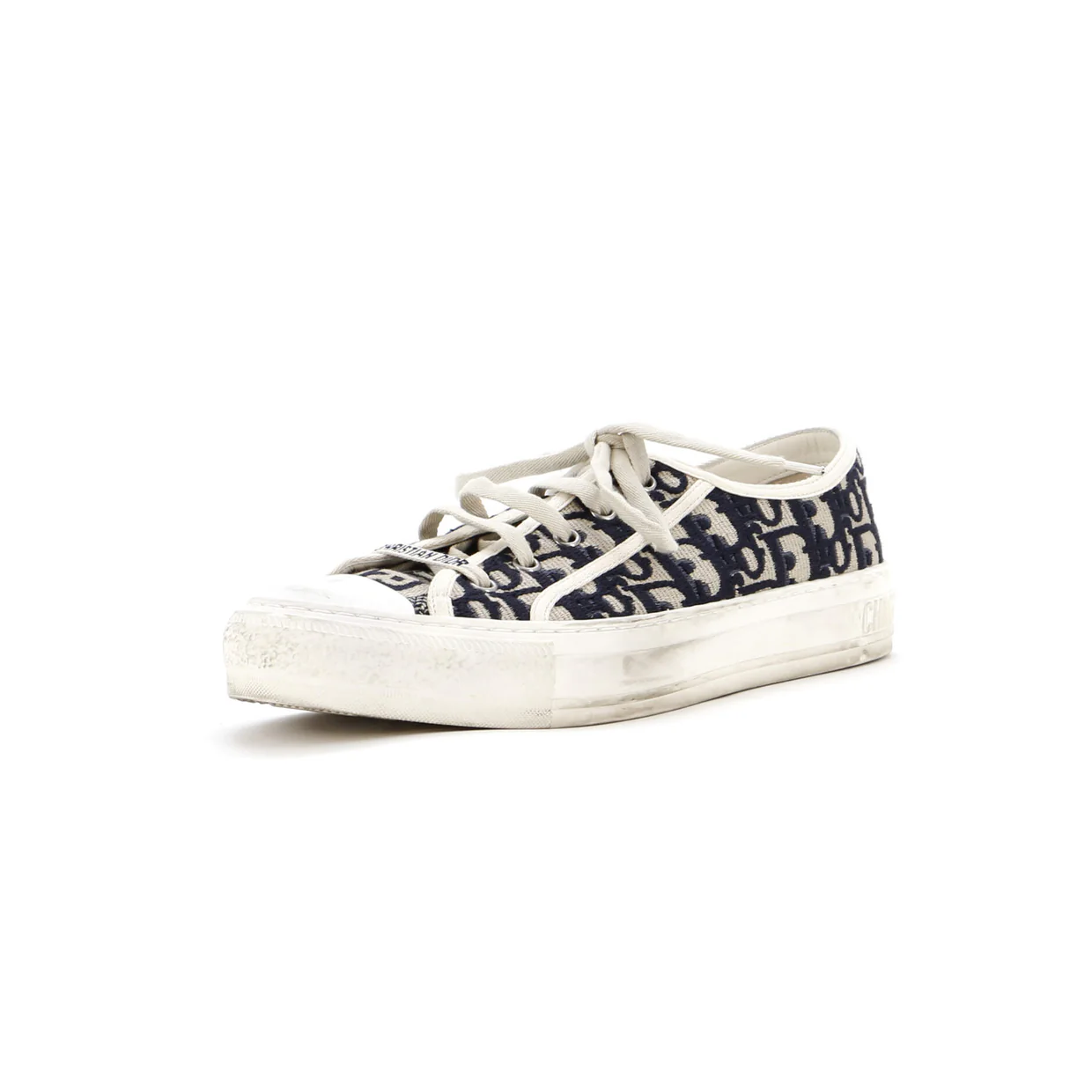 Women's Walk'N'Dior Sneakers Oblique Canvas - Deep Luxury