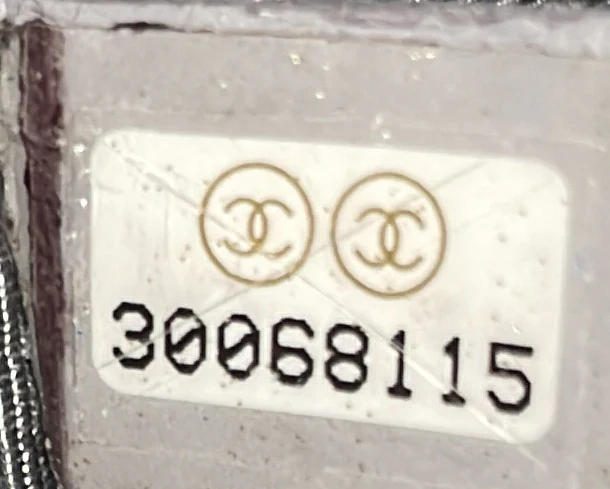 Running Chain Around Flap Bag Quilted Crumpled Calfskin Large - Deep Luxury