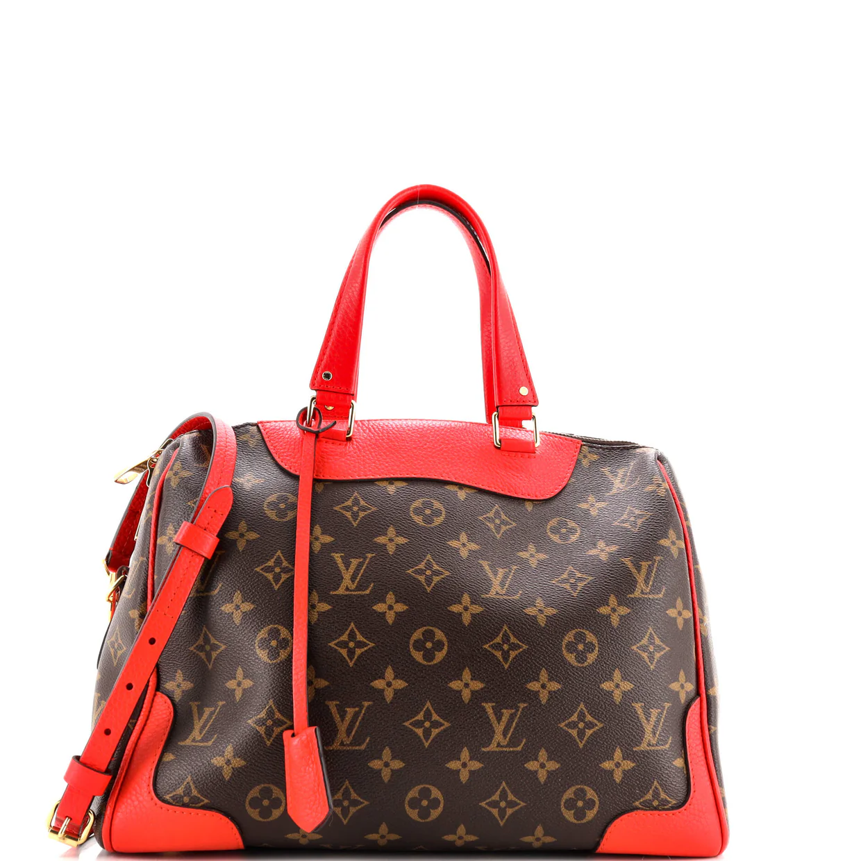 Retiro NM Handbag Monogram Canvas and Leather - Deep Luxury