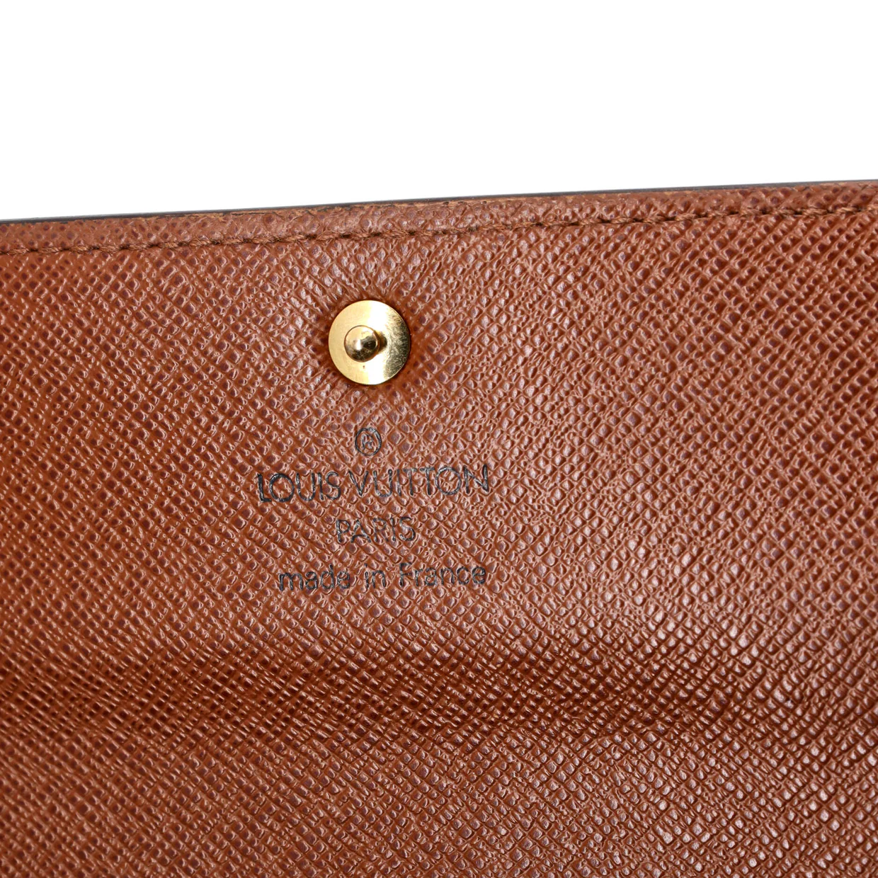 Sarah Wallet Monogram Canvas - Deep Luxury