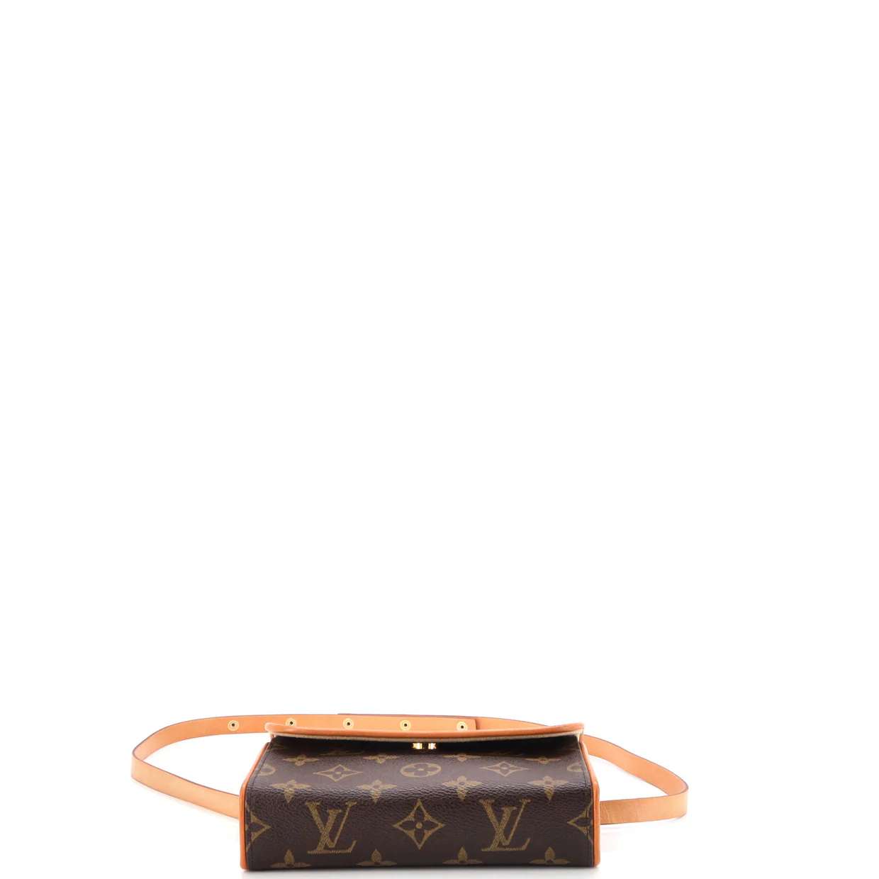 Florentine Waist Bag Monogram Canvas - Deep Luxury