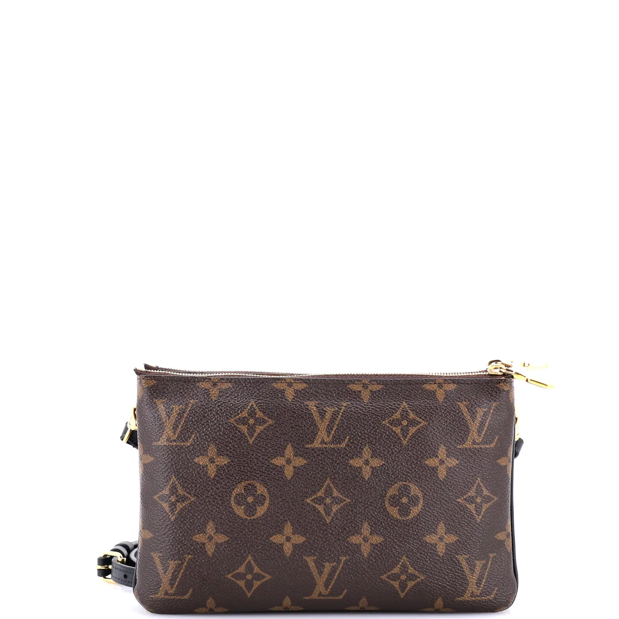 Double Zip Pochette Reverse Monogram Giant - Deep Luxury