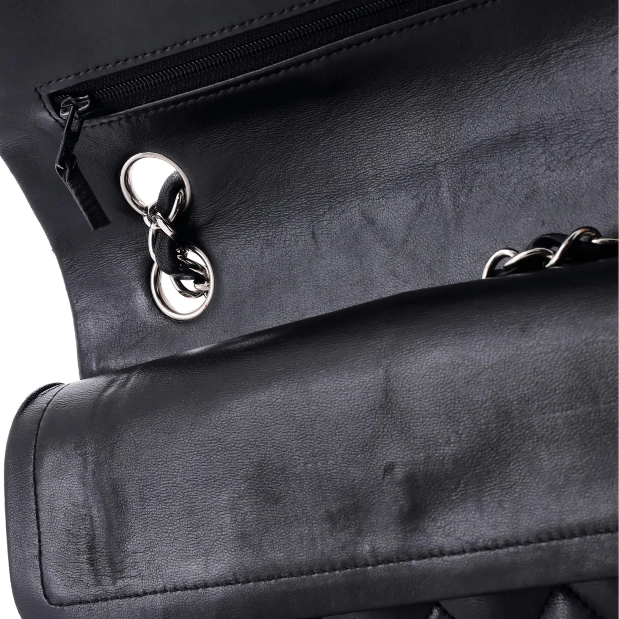 Classic Double Flap Bag Quilted Lambskin Small - Deep Luxury