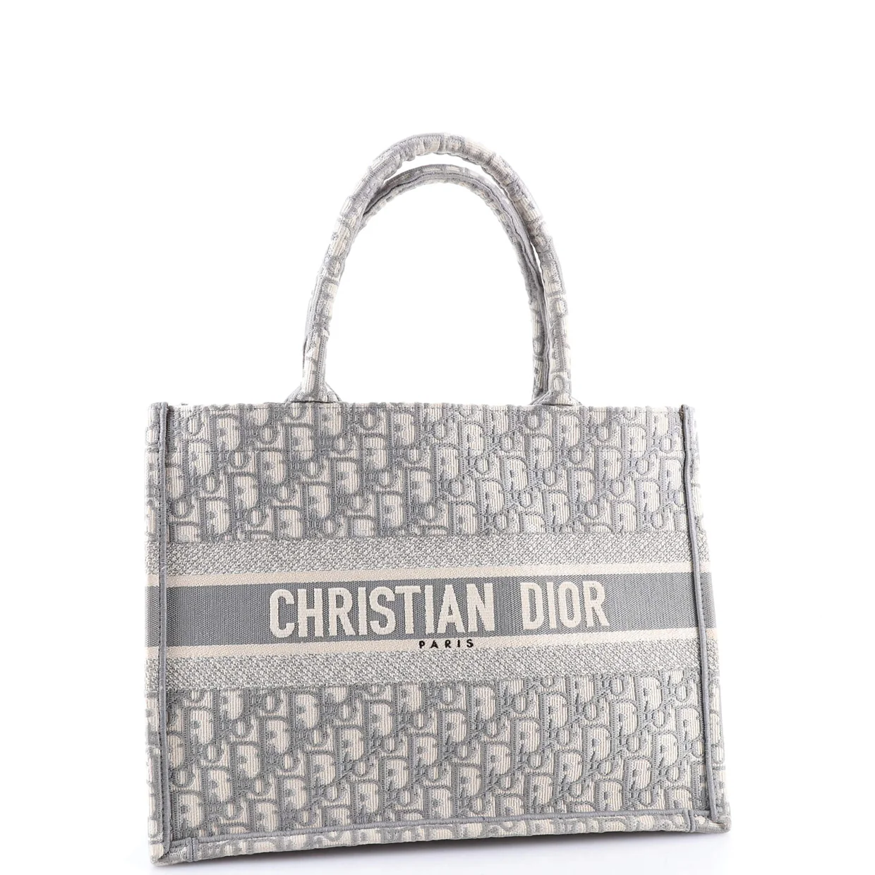 Book Tote Oblique Canvas Medium - Deep Luxury