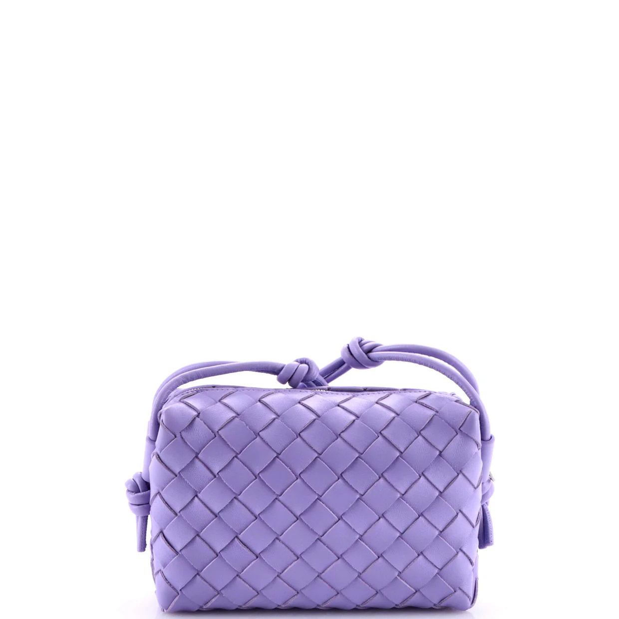 Loop Crossbody Bag Intrecciato Nappa Mini - Deep Luxury