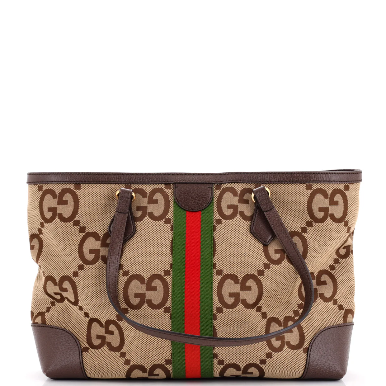 Ophidia Shopping Tote Jumbo GG Canvas Medium - Deep Luxury