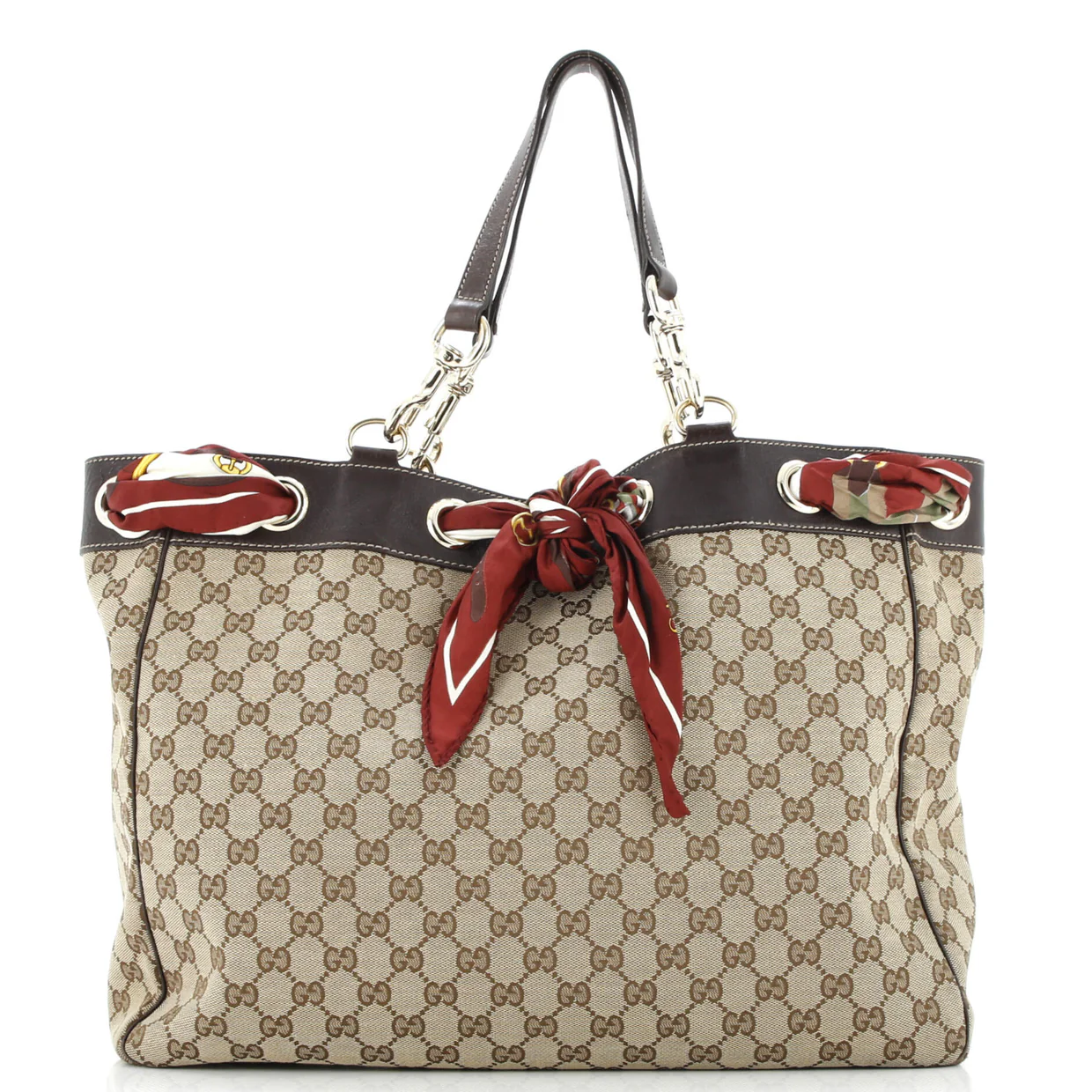 Positano Tote GG Canvas Large - Deep Luxury