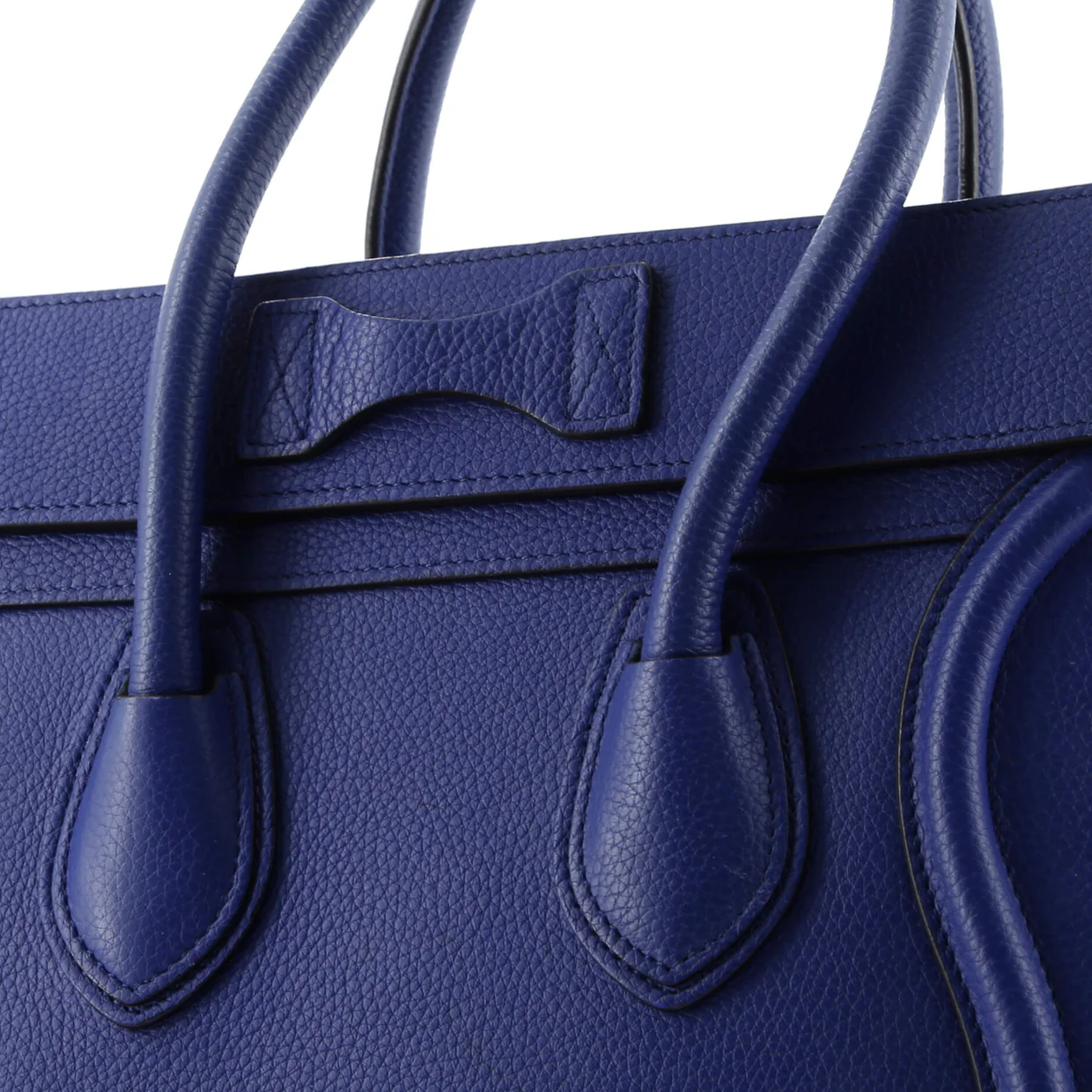 Luggage Bag Grainy Leather Micro - Deep Luxury