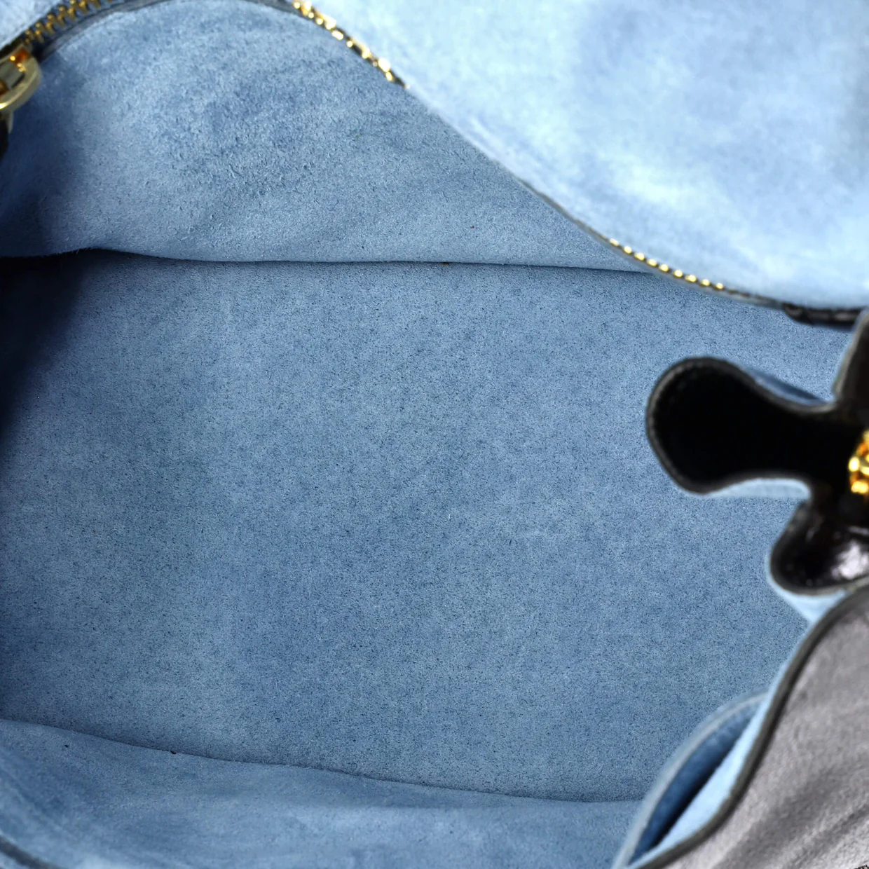 Etiquette Shoulder Bag Glace Calf Small - Deep Luxury