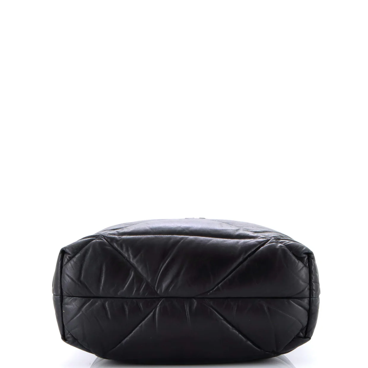 Padded Tote Bag Quilted Nappa Leather Large - Deep Luxury