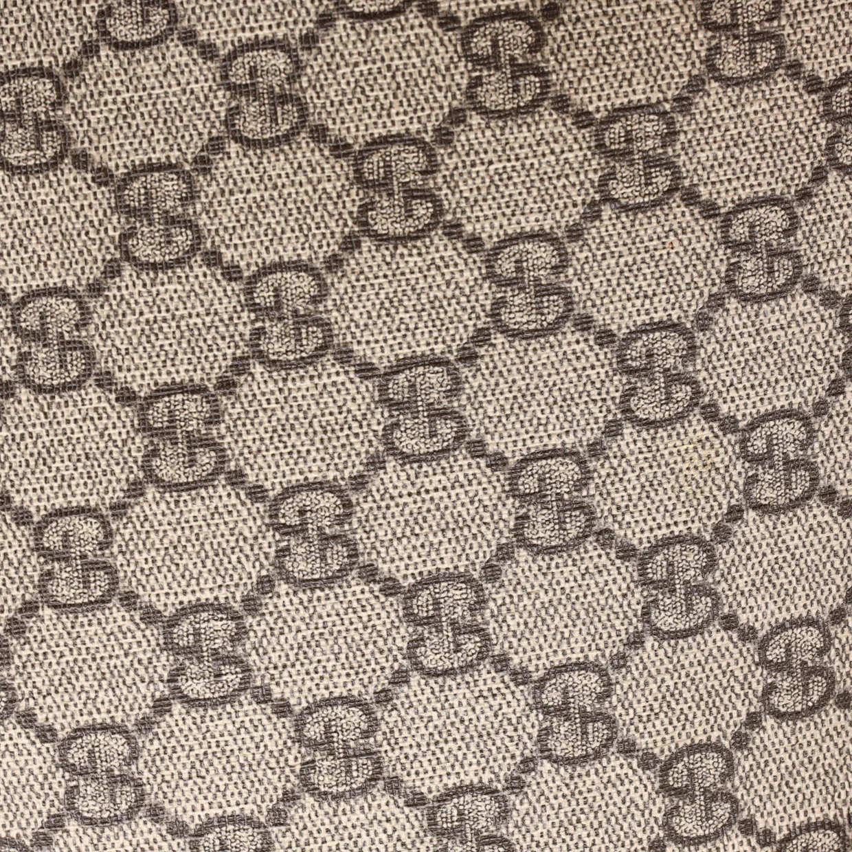 Front Zip Flat Messenger Bag GG Coated Canvas Medium - Deep Luxury