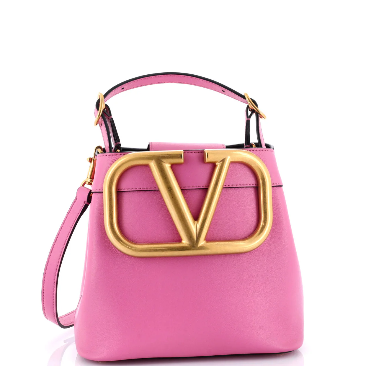 SuperVee Bucket Crossbody Bag Leather Mini - Deep Luxury