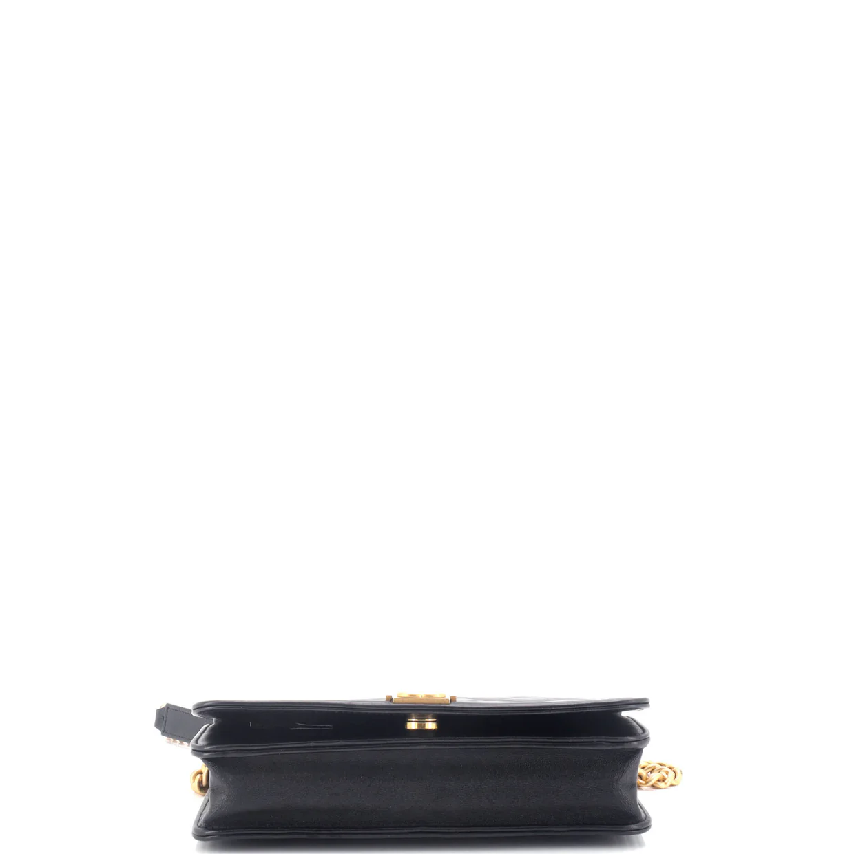 Boy Wallet on Chain Quilted Lambskin - Deep Luxury