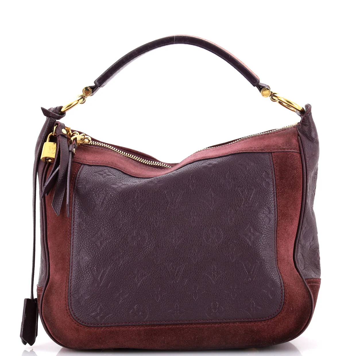 Audacieuse Handbag Monogram Empreinte Leather MM - Deep Luxury