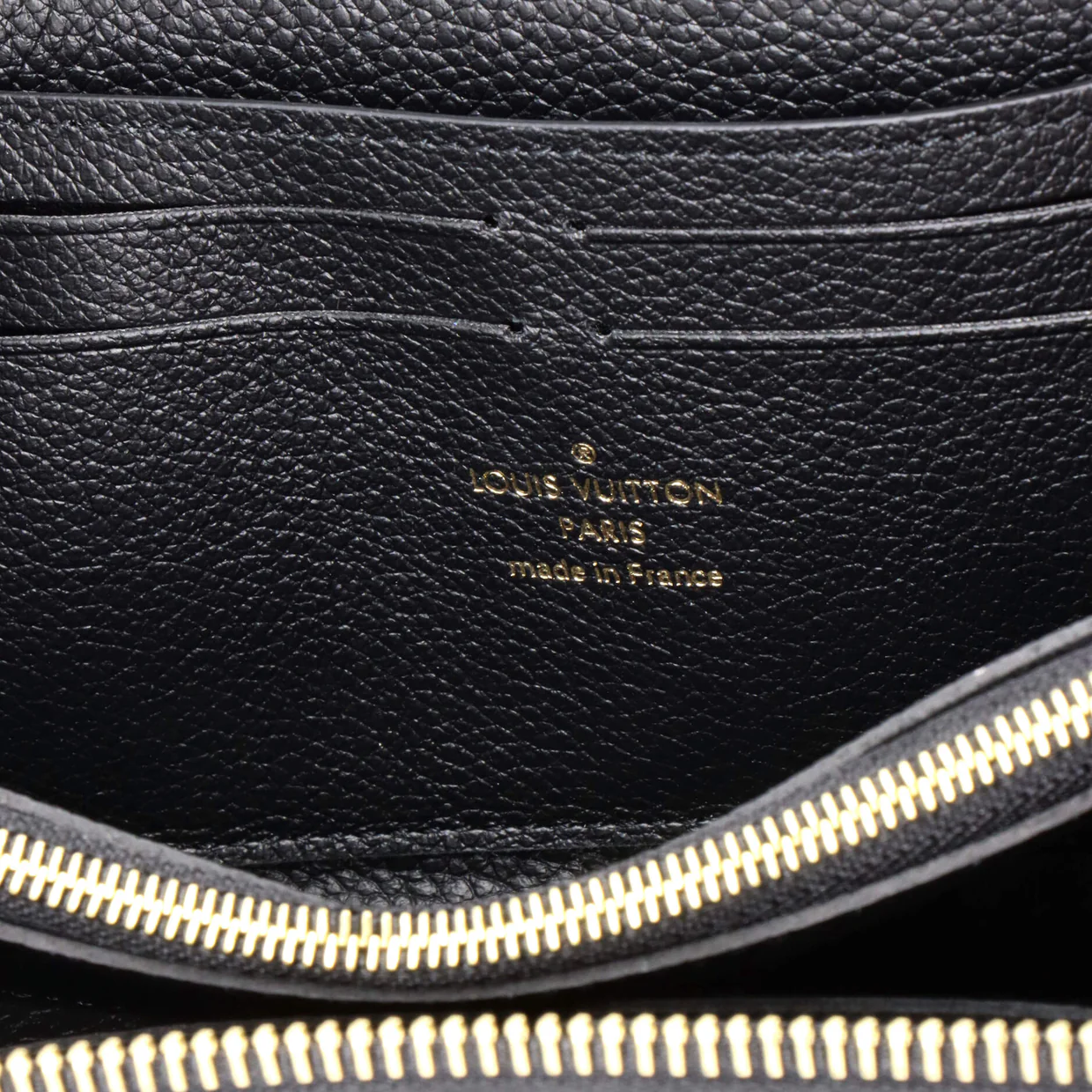 Clemence Wallet Monogram Empreinte Leather - Deep Luxury