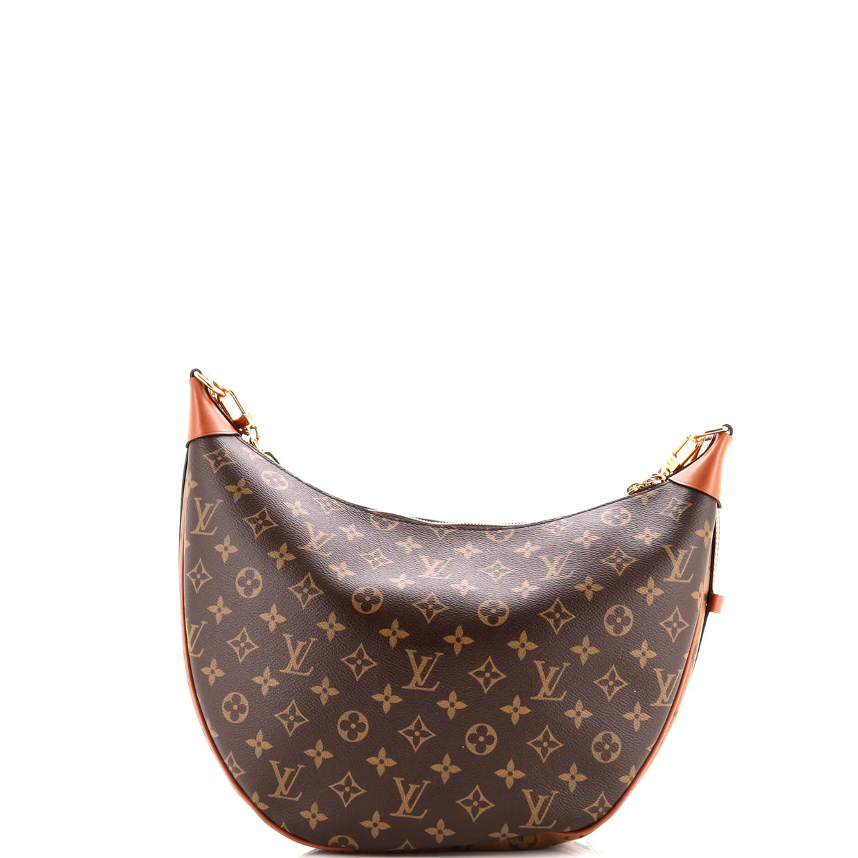 Loop Hobo Reverse Monogram Canvas - Deep Luxury