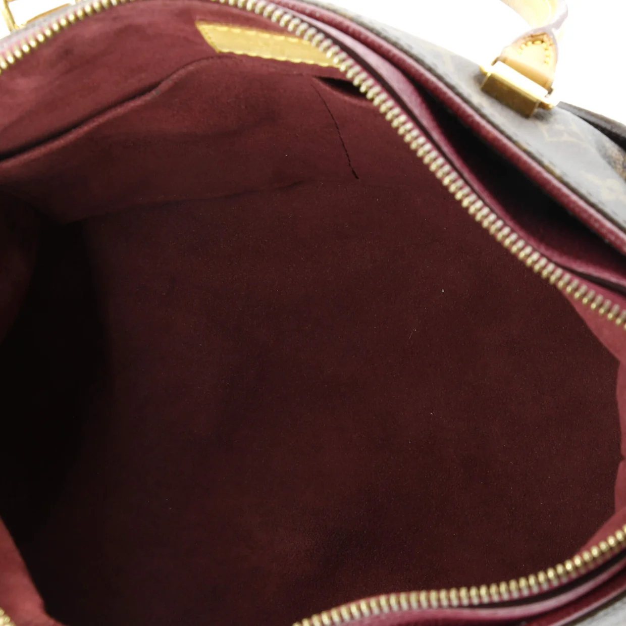 Pallas Tote Monogram Canvas with Leather - Deep Luxury