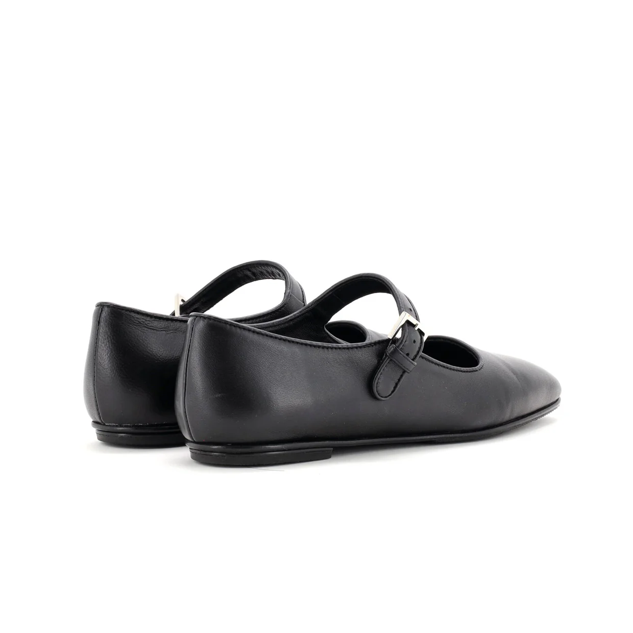 Women's Ava Mary Jane Flats Leather - Deep Luxury