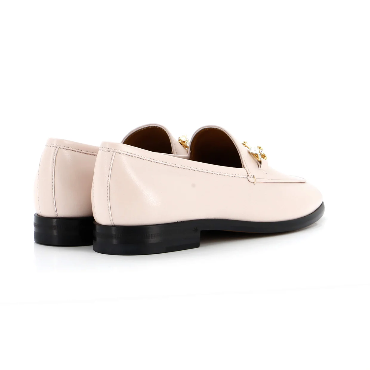 Women's Jordaan Loafers Leather with Crystals - Deep Luxury