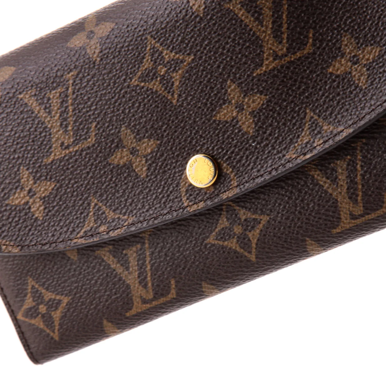 Emilie Wallet Monogram Canvas - Deep Luxury