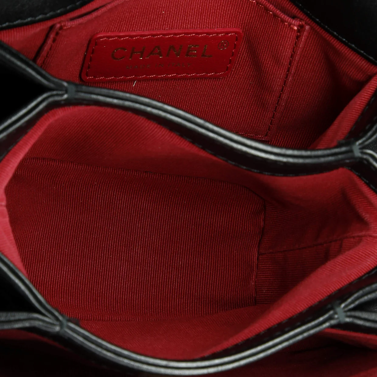 Pearl Boy Chain Flap Bag Quilted Calfskin Mini - Deep Luxury