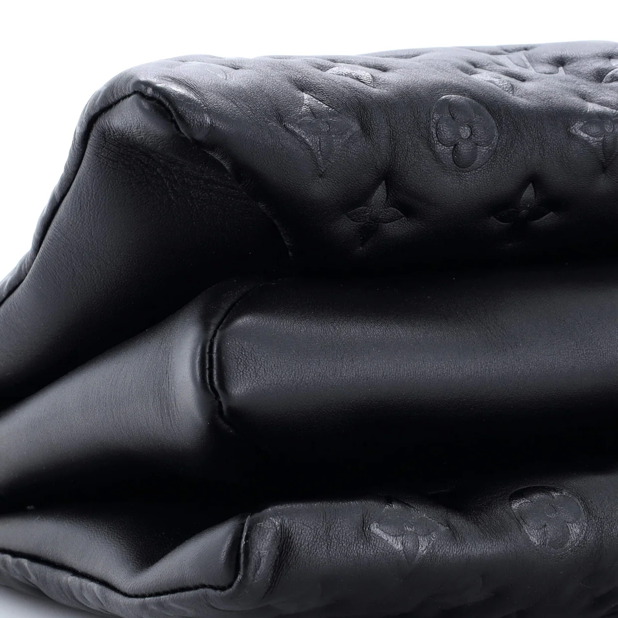 Coussin Bag Monogram Embossed Lambskin PM - Deep Luxury