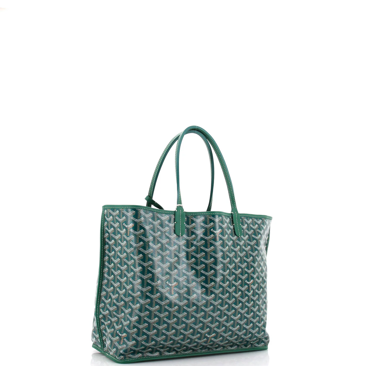 Anjou Reversible Tote Coated Canvas PM - Deep Luxury