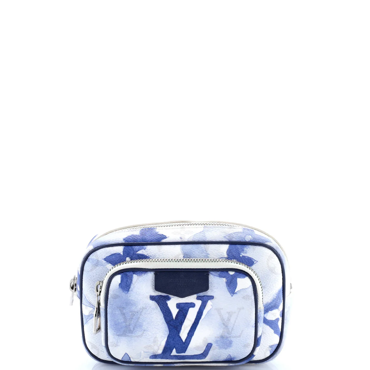 Outdoor Pouch Limited Edition Monogram Watercolor Canvas - Deep Luxury