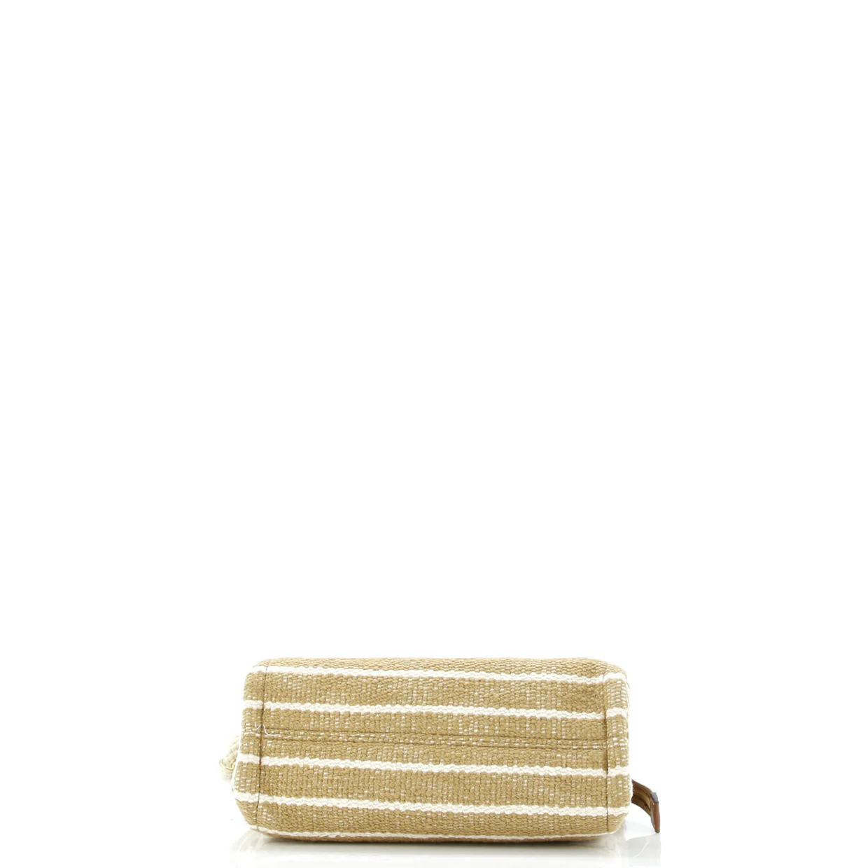 Triomphe Wristlet Pouch Jacquard Small - Deep Luxury